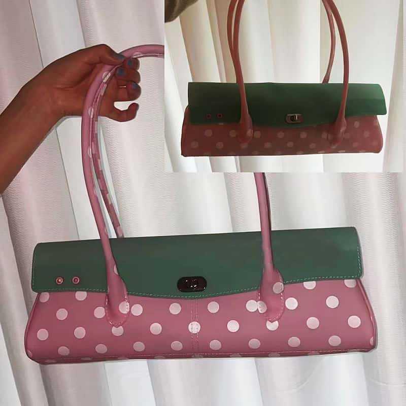 Canvas Polka Dot Women s Tote Bag Fashion Casual Washable Shoulder Bag for Daily Commute School Picnic one size