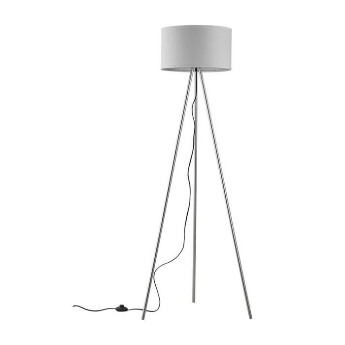 Lampadaire décoratif 1xE27 23W IP20 – Blanc