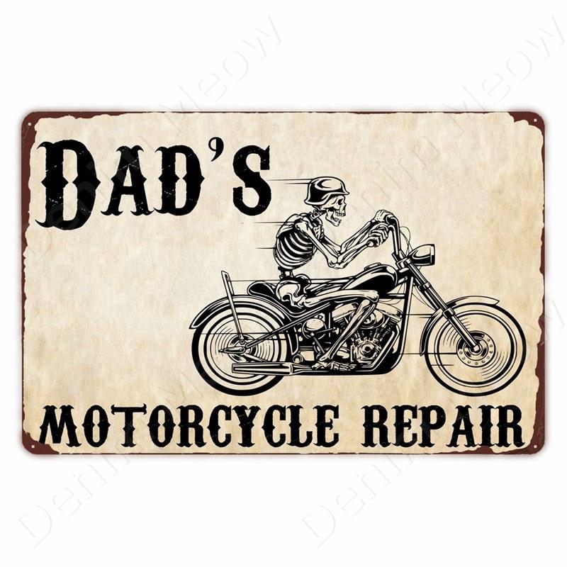 Vintage Metal Sign for Man Cave Garage, Classic Car, Gasoline Plaque Posters, Auto Repair Service, Tin Sign, Wall Decor