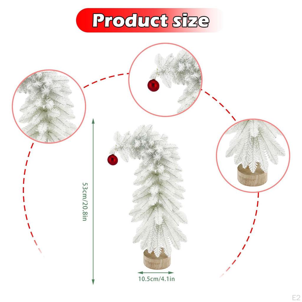 Mini Christmas Tree for Tabletop Decoration, Centerpiece Office And Home