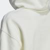 Adidas Originals Trefoil W Graphic Hoodie With Kangaroo Pocket Women Hoodie White HM1636