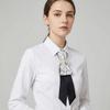 Choker Long Necktie Black Shirt Tie Retro Bow Tie  Women
