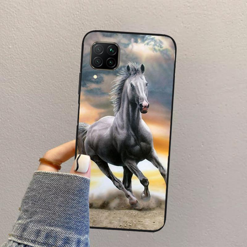 Animal Majestic Painting Horse For Huawei Nova 3i 7i 8i 11i 12i 9 10 SE Y73 Y90 Y70 Y72 Y61 Y91 P30 P40 Lite P60 Pro Case