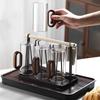 Heat-Resistant Glass Coffee Cup 350ml Mug INS Tea Cup  Office