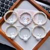 Miffy Macaron Hair Tie: Adorable, High-Elasticity, Durable Ponytail Scrunchie