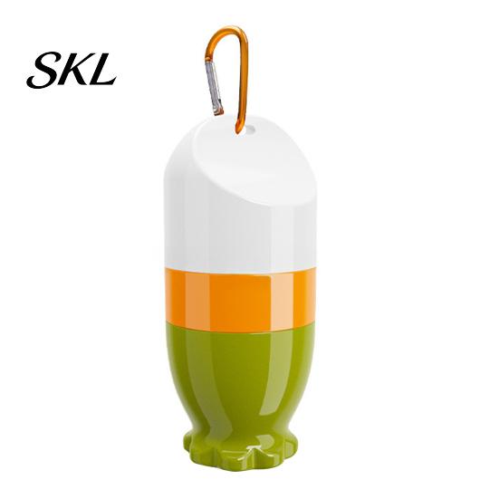 Washable Sunscreen Applicator Refillable Kids Applicator, 100ml Travel Roll on Bottle with Smooth Soft Sponge Ball, Portable Hanging Dispenser