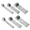 3/5/7 Wheel Cutter Dough Divider Knife Flexible Stainless Steel Roller Blade Pizza Pastry Peeler Stainless Steel Baking Pan Tool