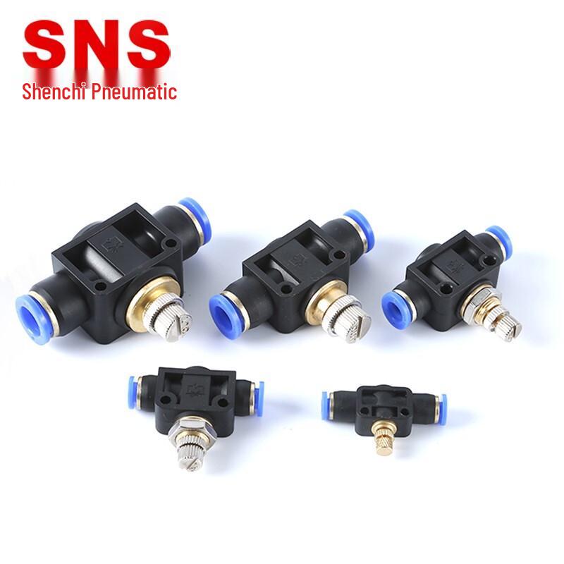 SNS Pneumatic Quick Connect Flow Control Valve