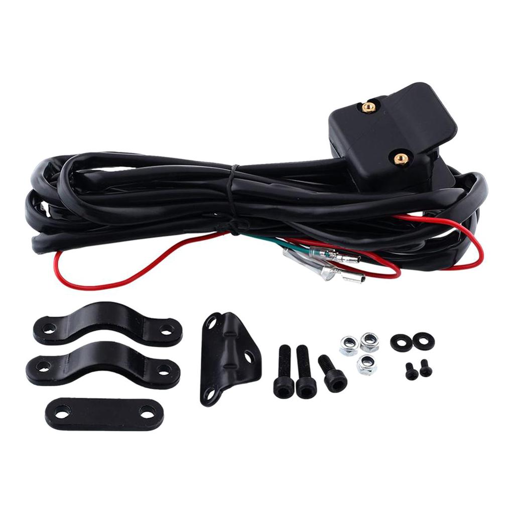 Vylepšený 12V solenoidový stykač relé a kolébkový spínač navijáku, snadná instalace, vhodné pro čtyřkolky a UTV
