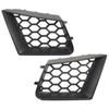 2Pcs Car Front Bumper Upper  Grille Honeycomb Mesh Grille For SEAT Ibiza /Cordoba Typ 6L 2002-2009 6L0853677A01C,  6L0853676A01C