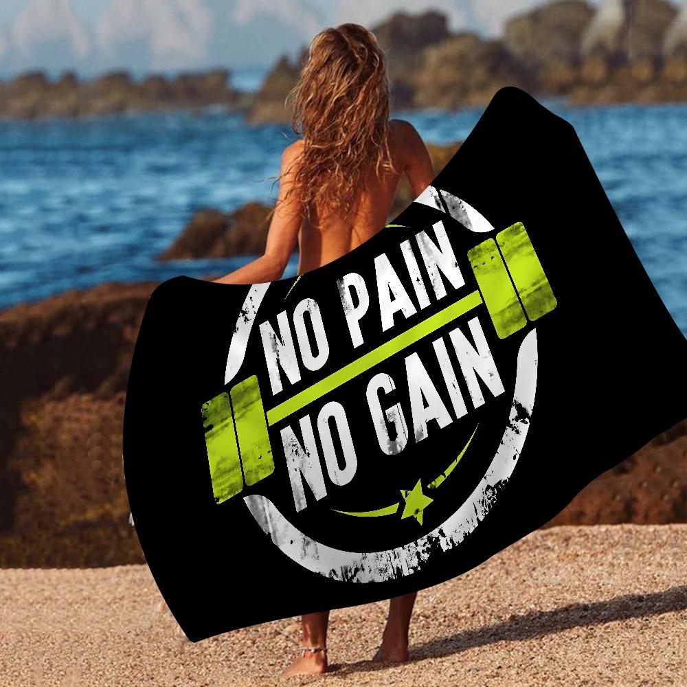 Powerhouse Gym Handtuch Mikrofaser Strandhandtuch Saugfähig Schnelltrocknend Weich Yoga Schwimmen Resort Bergsteigen Handtuch