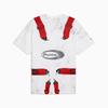 Puma X A$AP Rocky Logo Safety Belt Design Casual Crew Neck Short Sleeve T-Shirt Men Tops White 631040-05
