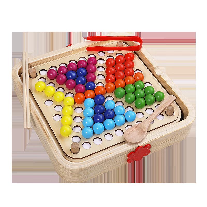 Mussels Wooden Bead Sorting & Matching Game