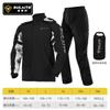 SULAITE Motorrad-Regenanzug Set Wasserdicht Ganzkörper Separate Regenjacke Hose Mit Versteckten Überschuhen Für Erwachsene Fahrer