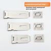 Anti Theft Hasp Staple Shed Latches With High Security Rusts Resistance Door Lock Padlock Clasp Furniture Accessories