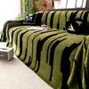 Winter Plush Sofa Cover Cloth  New Retro Multi Functional Warm Sofa Blanket Full Coverage Pet Friendly Sofa Protect Towel