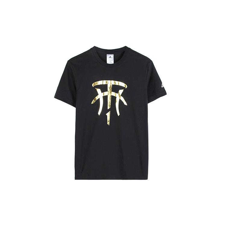 adidas T-Mac Logo Mcgrady Basketball T Men s Black DU6715 M