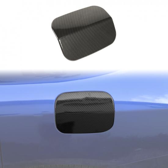 

Carbon Fiber Door Fuel Tank Gas Cap Decoration Cover Trim For Dodge Charger 11+