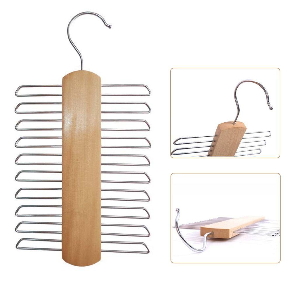 Cabinet Wardrobe Rack Ties Holder Storage Holder Scarf Belt Organizer Ties Hanger