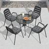 Outdoor Metal Patio Dining Set
