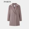 PORTS Women's Autumn/Winter Long-Sleeve Short Coat