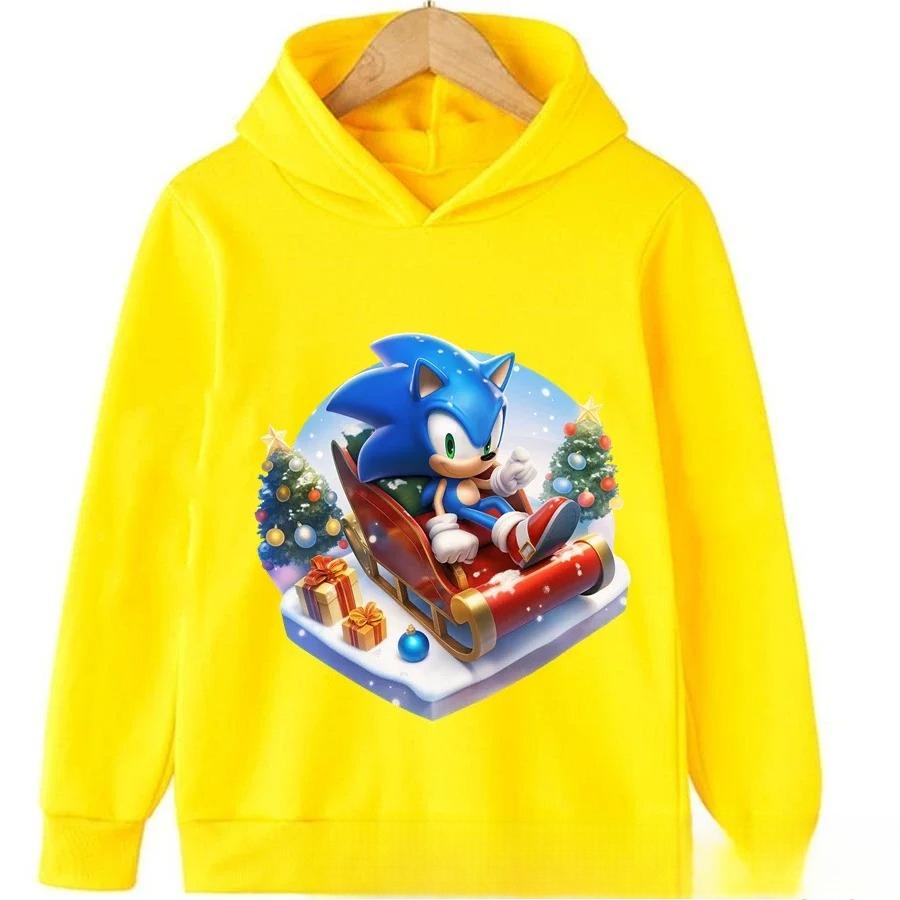 

Children s Clothing, Loose Casual Sweatshirts, Fashion Cartoon Print Hoodies Sweatshirts Boys 160 жёлтый