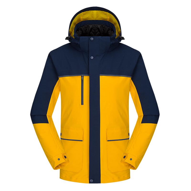 Premium 3-in-1 Unisex Ski Suit: Thickened, Windproof 90% Down Business Jacket and Outerwear Set