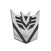 1Pcs Car Aluminum Alloy Autobots Transformers Emblem Car Body Rear Trunk Logo Stickers Side Window Decal Decoration Accessories