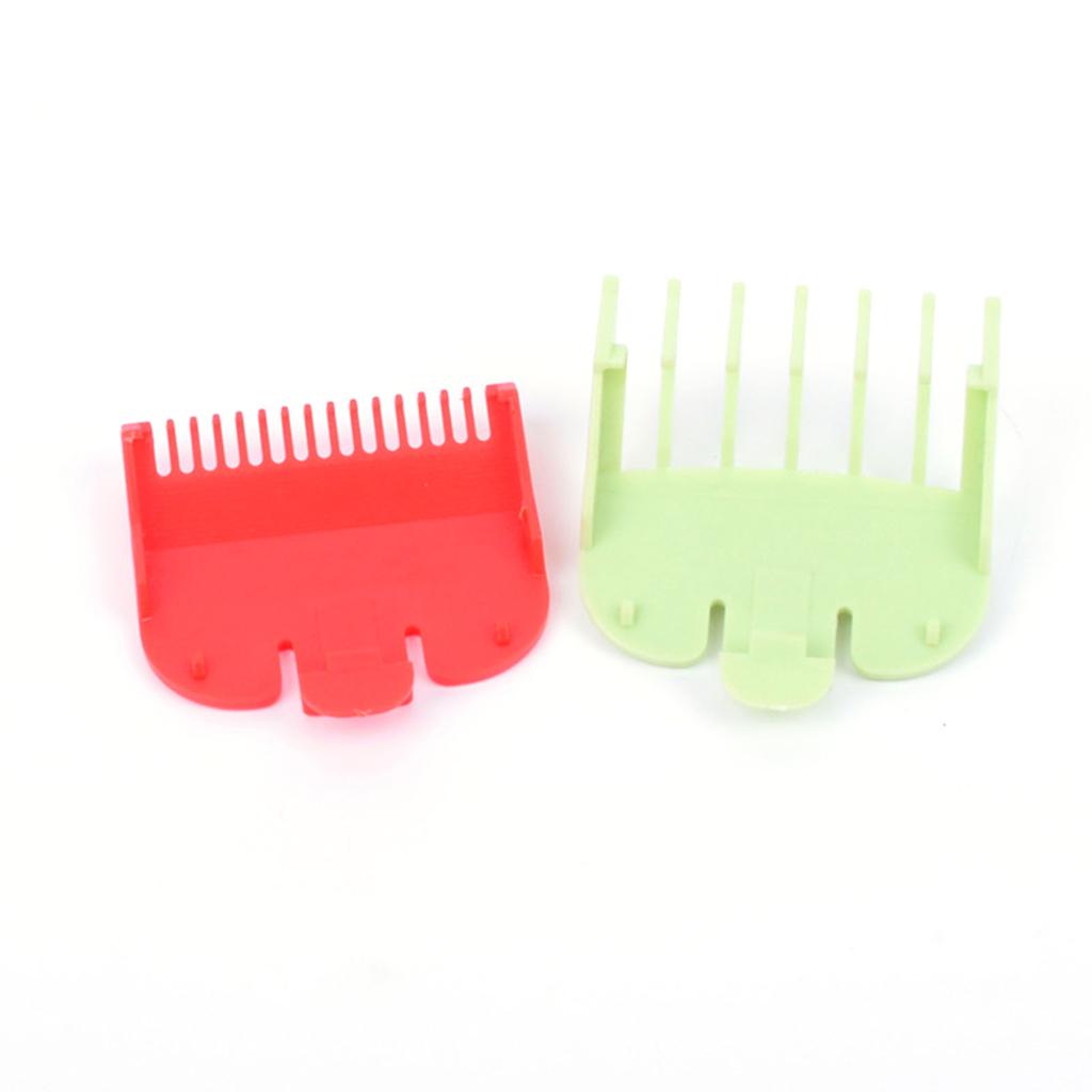 2pcs Hair Trimmers Combs Guides Fully Compatible Attachment Professional Hair Clipper Cutting