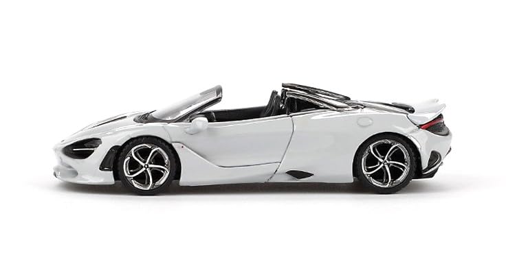 MINI GT Scale McLaren 750S Spider Cirrus Grey Finished Model 1/64 (Left-Hand Drive) MGT00973-L
