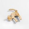 Black White Cat Brooches Enamel Scarf Adjuster Fashion Clothing Fixing Pins  For Men Women