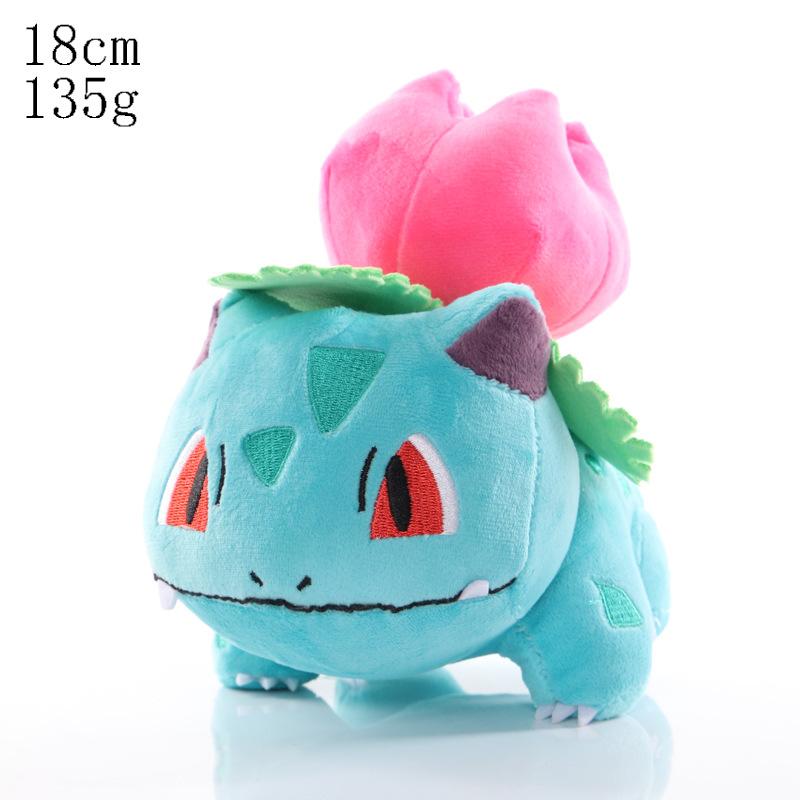 15-26cm Plush Toys Pikachu Charmeleon Snorlax Bulbasaur Gengar Umbreon Mewtwo Anime Cartoon Plush Dolls Children's Gifts