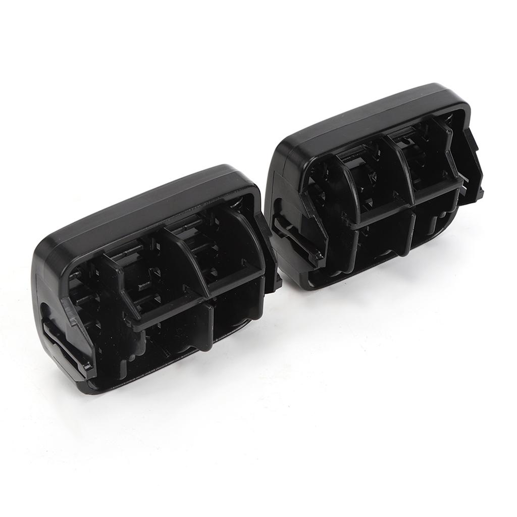 1Pair Air Condition Vent Frame Car Dashboard Grille Fit for CLIO MK2 1998‑2006