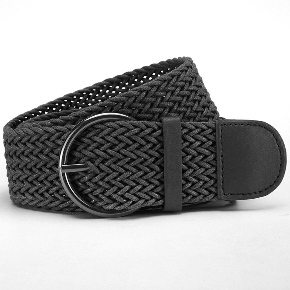 Wide Wax Rope Braided Belt Goth Retro Waist Band Waist Cover Jeans Dress Skirts Accessories