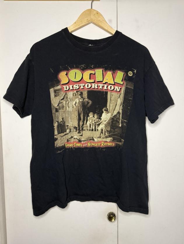 Vintage Social Distortion Band Kurzarm Unisex T-Shirt S-5XL UU1563