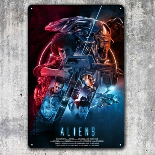 1uAliens Movie Metal Poster Collectable Tin Sign 20x30cmaluminumaluminum aluminum 20x30cm