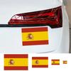 3er-Set Autoaufkleber mit spanischer Flagge, PVC-Aufkleber, wasserfest, Styling-Aufkleber, Auto-Außenzubehör