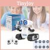 Mini Remote Control Programming Robot With Colorful Led Lights And Gestures For Kids