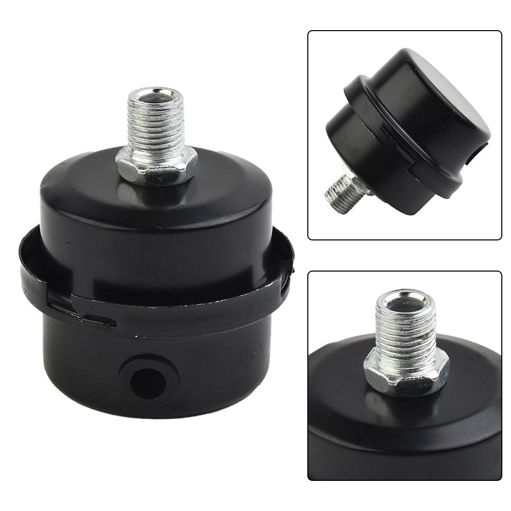 Tools Air Compressor Filter Repair Muffler Black Workshop Parts 12.5mm/16mm/20mm Oil-free Practical Convenient