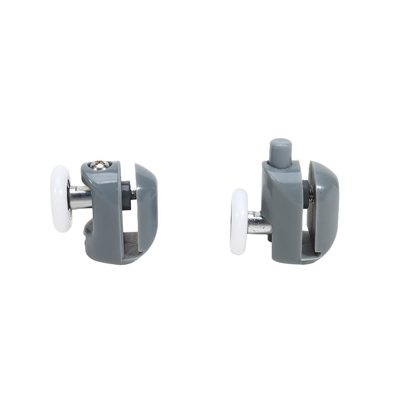 2 Pcs Shower Door Rollers Curved Double Doors Top Shower Door Rollers Pulleys Wheels Runners Bathroom Double Wheel
