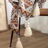 Navajo Sun Blanket Knitted Bohemian Air Conditioning Throw Blanket Living Room Sofa Cover Winter Decorate Bedspread