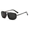 New Sunglasses Punk Sunglasses New Men's Square Uv400 Twin-beam Aviator Sunglasses