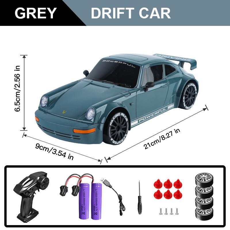 KF27 RC Car 1/20 Competitive Drift Racing 2.4G 4WD High Speed Four-Wheel Drive Car with Light Remote Control Vehicle Toys Boys