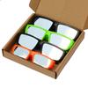 4 Pieces Total Solar Eclipse Glasses ABS Plastic Direct Sun Viewing Glasses Eye Protection Observation Glasses