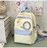 School bag high value fresh and sweet ins make-up bag handbag high school students large capacity