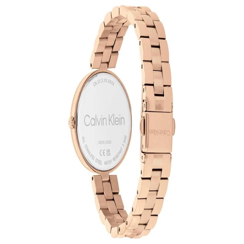 CALVIN KLEIN / watch quartz movement stainless steel strap 32mm gray dial women's watch 30 meters waterproof 25100013