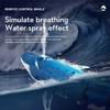 2.4G Rc Whale Diving Simulation Shark Water Spray Swimming Bath Outdoor Electric Kids Toys Boy Underwater Remote Control Anima