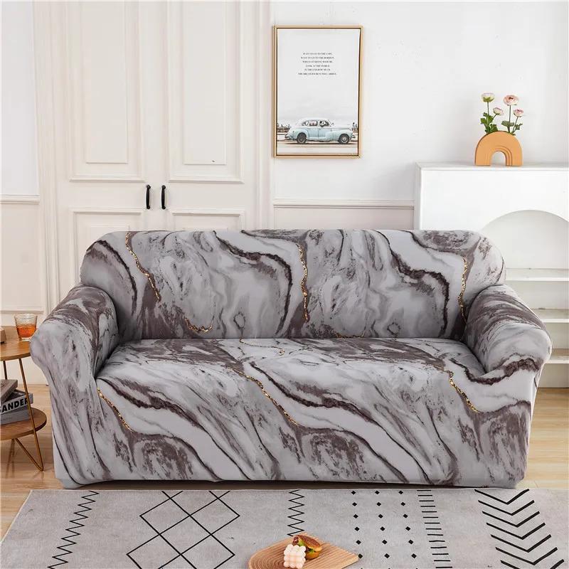 

Чехол для дивана с принтом, эластичный чехол для дивана, чехол для дивана, защита для мебели с противоскользящими пенопластовыми палочками и эластичным дном для детей и домашних животных 1-seat 90-140cm