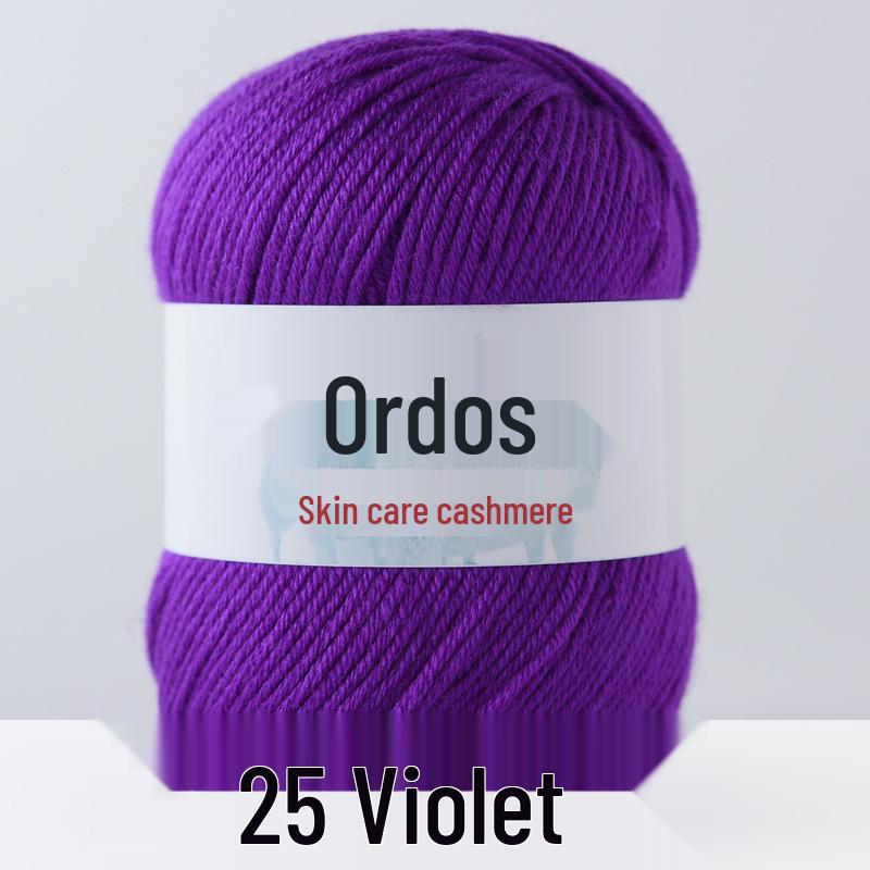 Genuine Baby Cashmere Yarn: Hand-Knitted Scarf for Infants & Toddlers, Medium Thick Milk Cotton for Crochet.