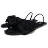 Zara Casual Flat One Strap Sandals Women sandals Black 12607410800